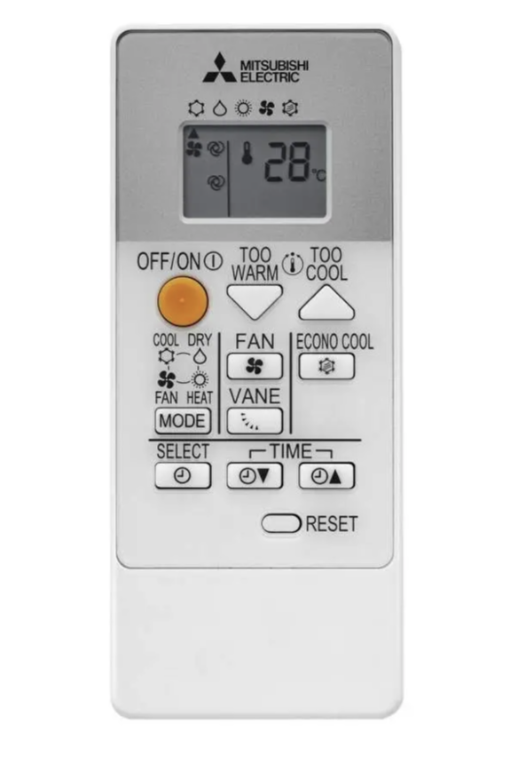 Fernbedienung Mitsubishi Electric MSZ-HR35VF Split Klimaanlage 3,5 kW
